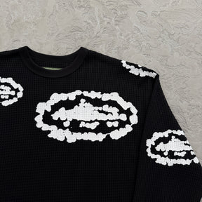 Sueter Corteiz x Denim Tears ( Preto )