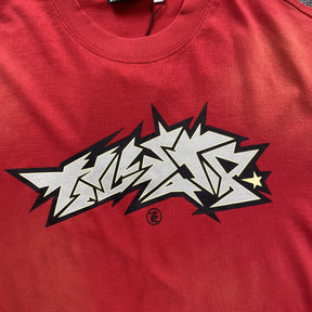 Camisa Hellstar “Crack Print” ( Vermelha )