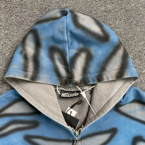 Moletom Hellstar “Airbrush” ( Azul )