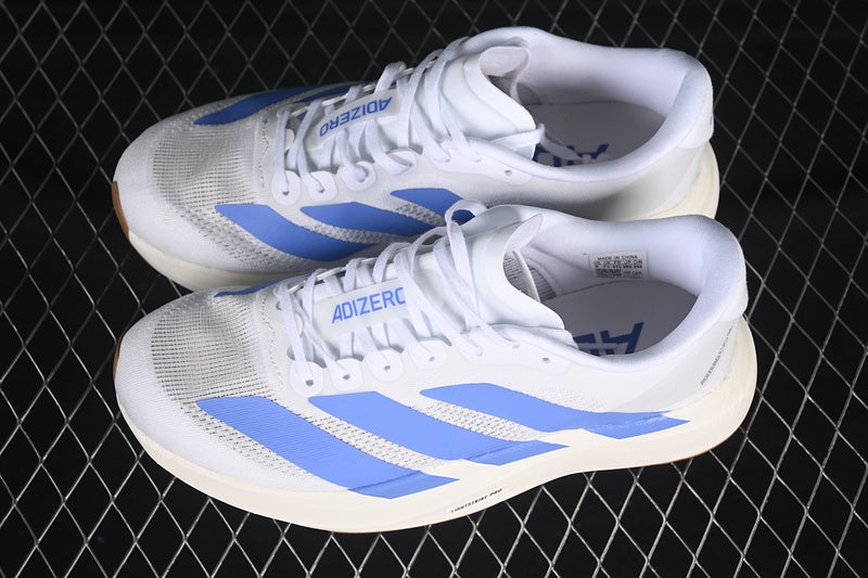 Adizero “Evo SL” ( White and Blue )