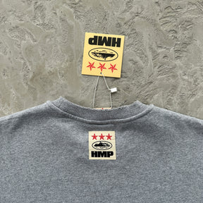 Conjunto Corteiz “HMP Stencil crewneck” ( Cinza )