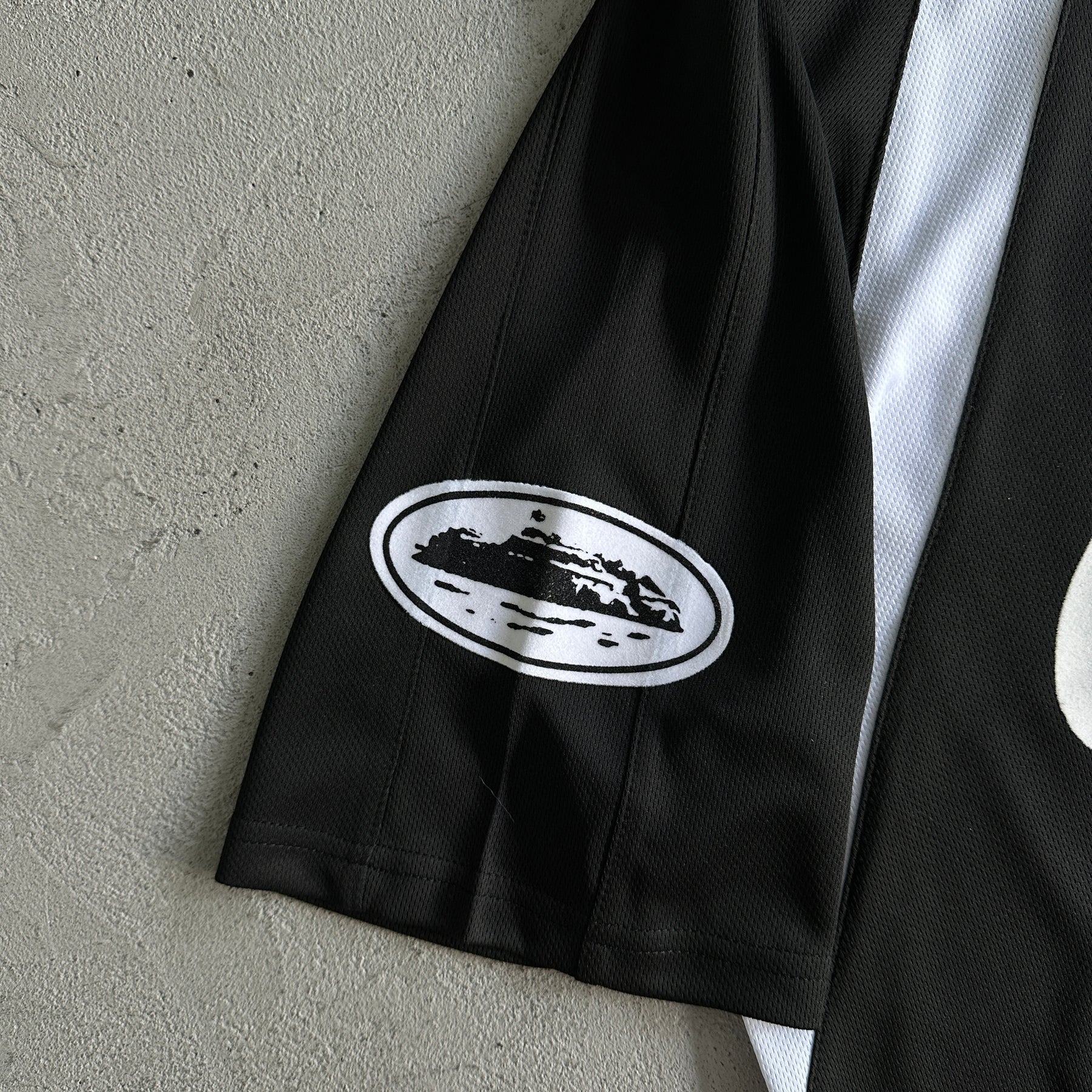 Camisa Corteiz “Panel Jersey” ( Preta )