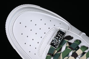 BAPE STA “White ABC Camo Green”
