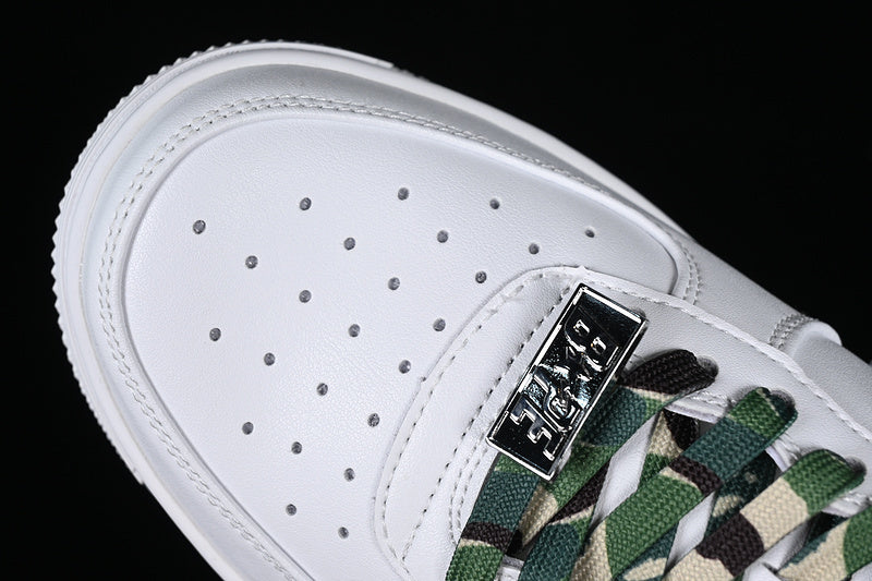 BAPE STA “White ABC Camo Green”