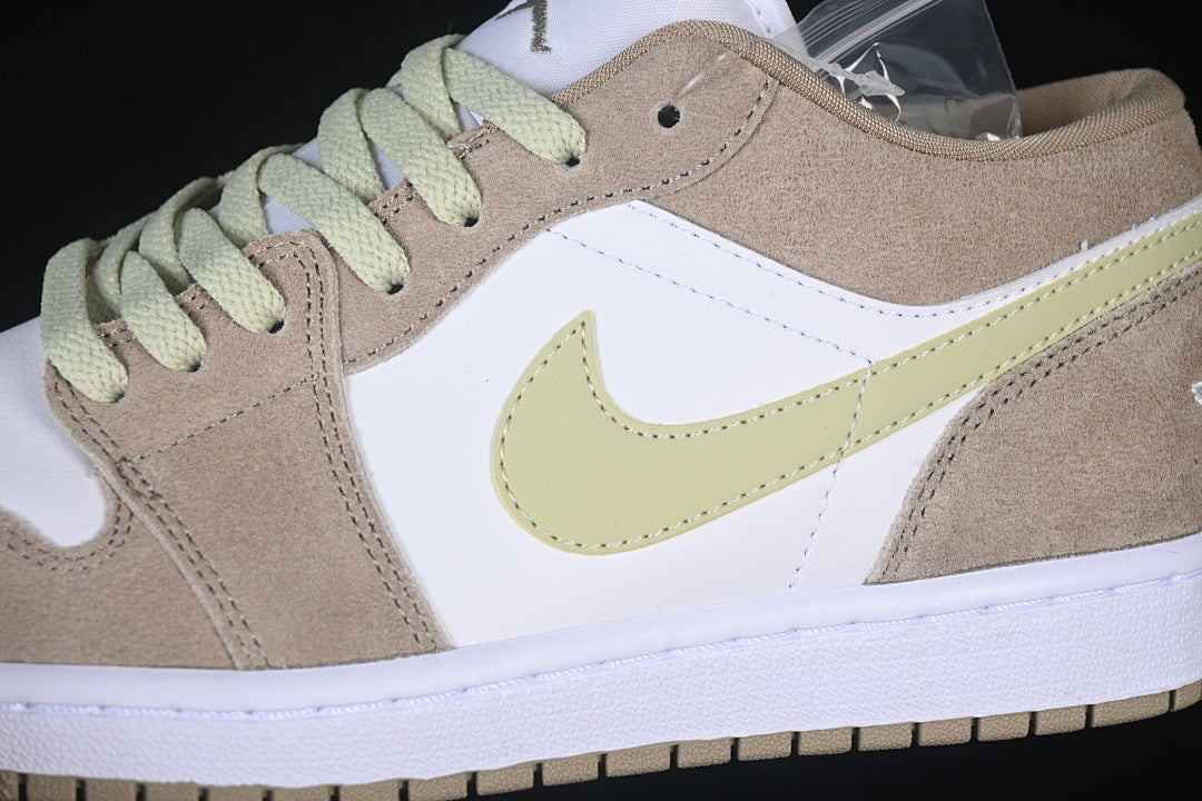 Air Jordan 1 Low "Khaki Olive Aura”