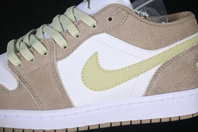 Air Jordan 1 Low "Khaki Olive Aura”