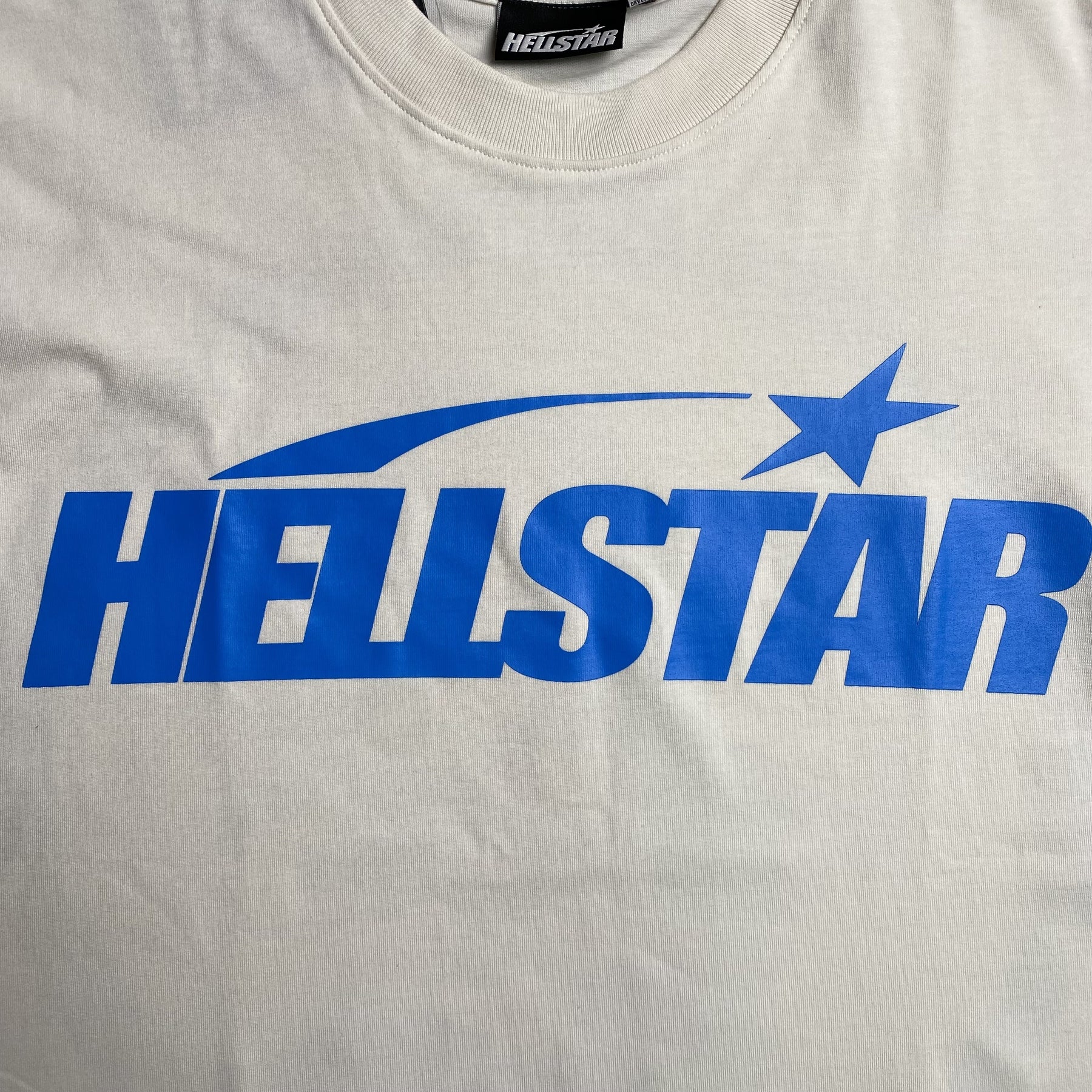 Camisa Hellstar “Classic Normal Print” ( Branca e Azul )