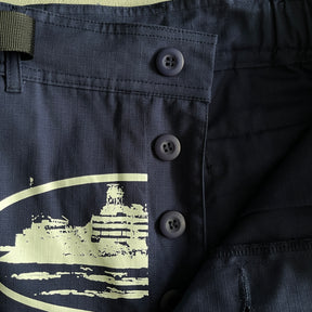 Shorts Corteiz “Navy Cargo”