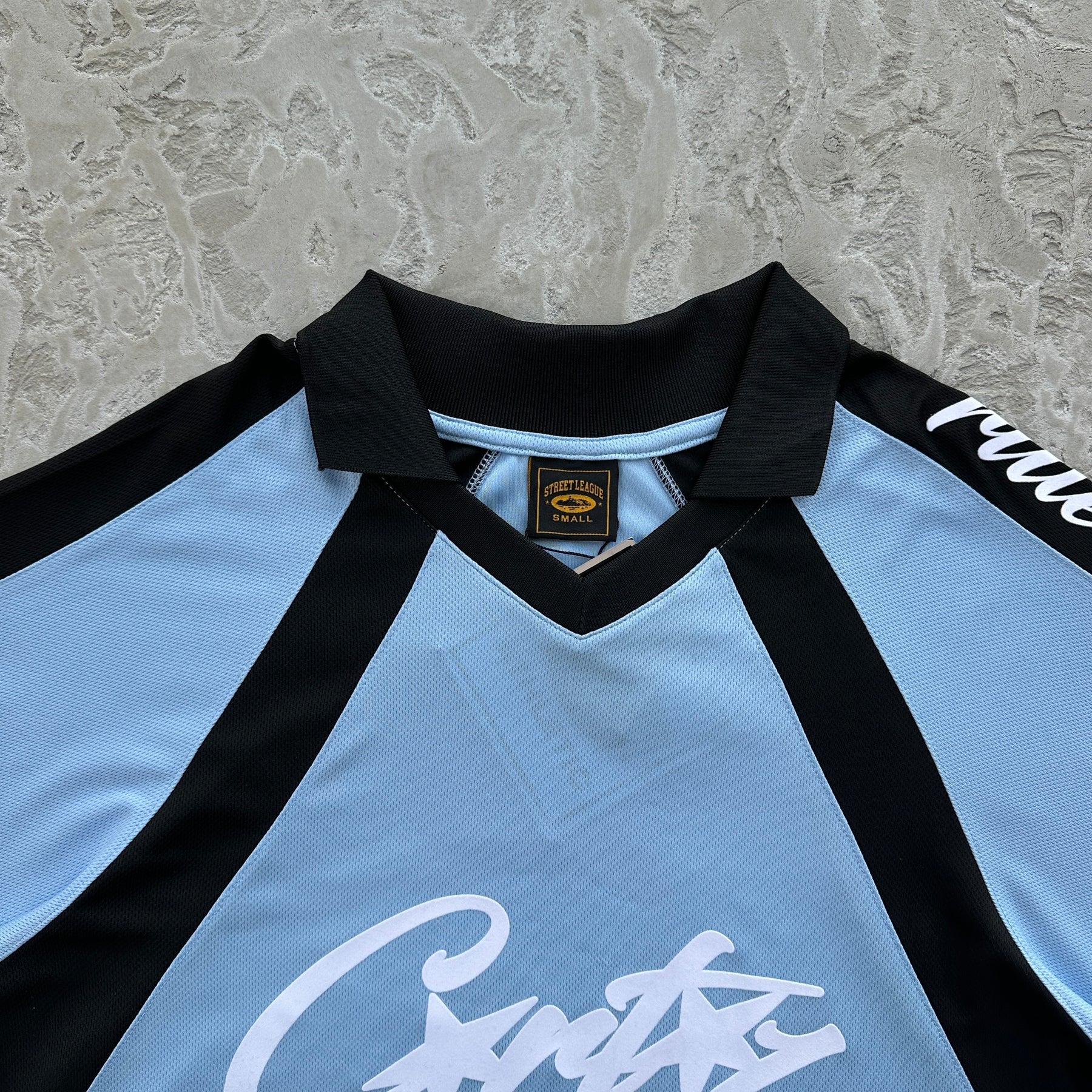Camisa Corteiz “Panel Jersey” ( Azul )