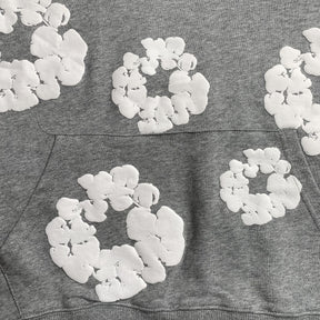 Conjunto Denim Tears ( Cinza com Branco )