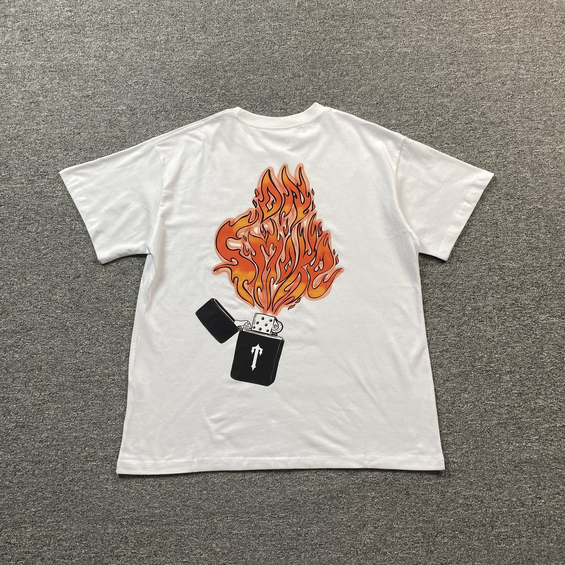 Camisa Trapstar ”Trapstar Lighter” ( Branca )