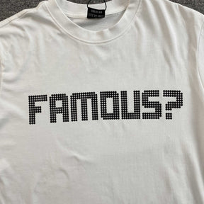 Camisa Corteiz “Famous” ( Branca )