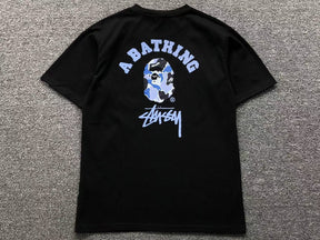 Camisa Bape x Stussy