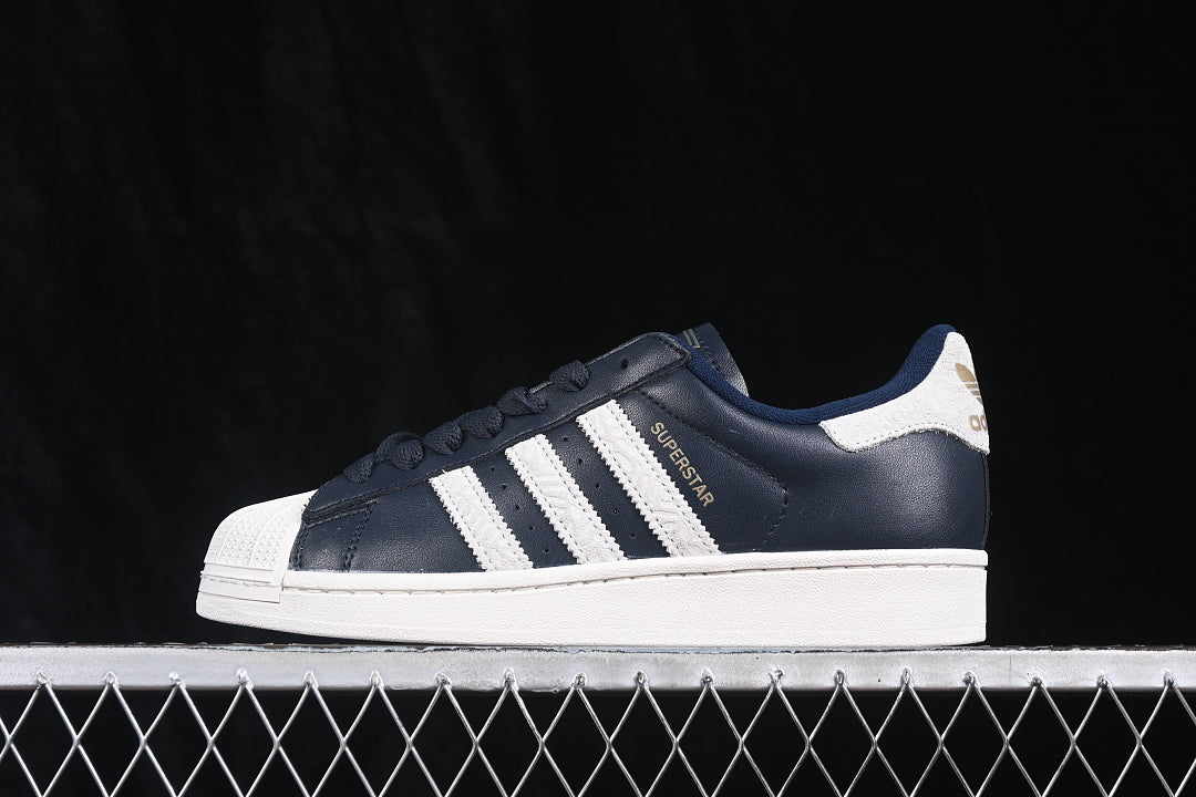 Adidas Campus “Superstar II Night Indigo Off White Snakeskin”