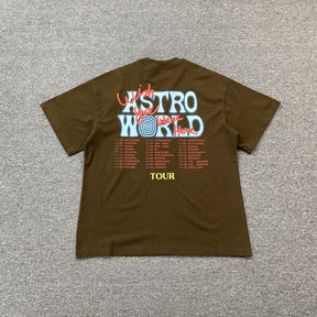 Camisa Cactus Jack ”Astro Worldwide” ( Marrom )