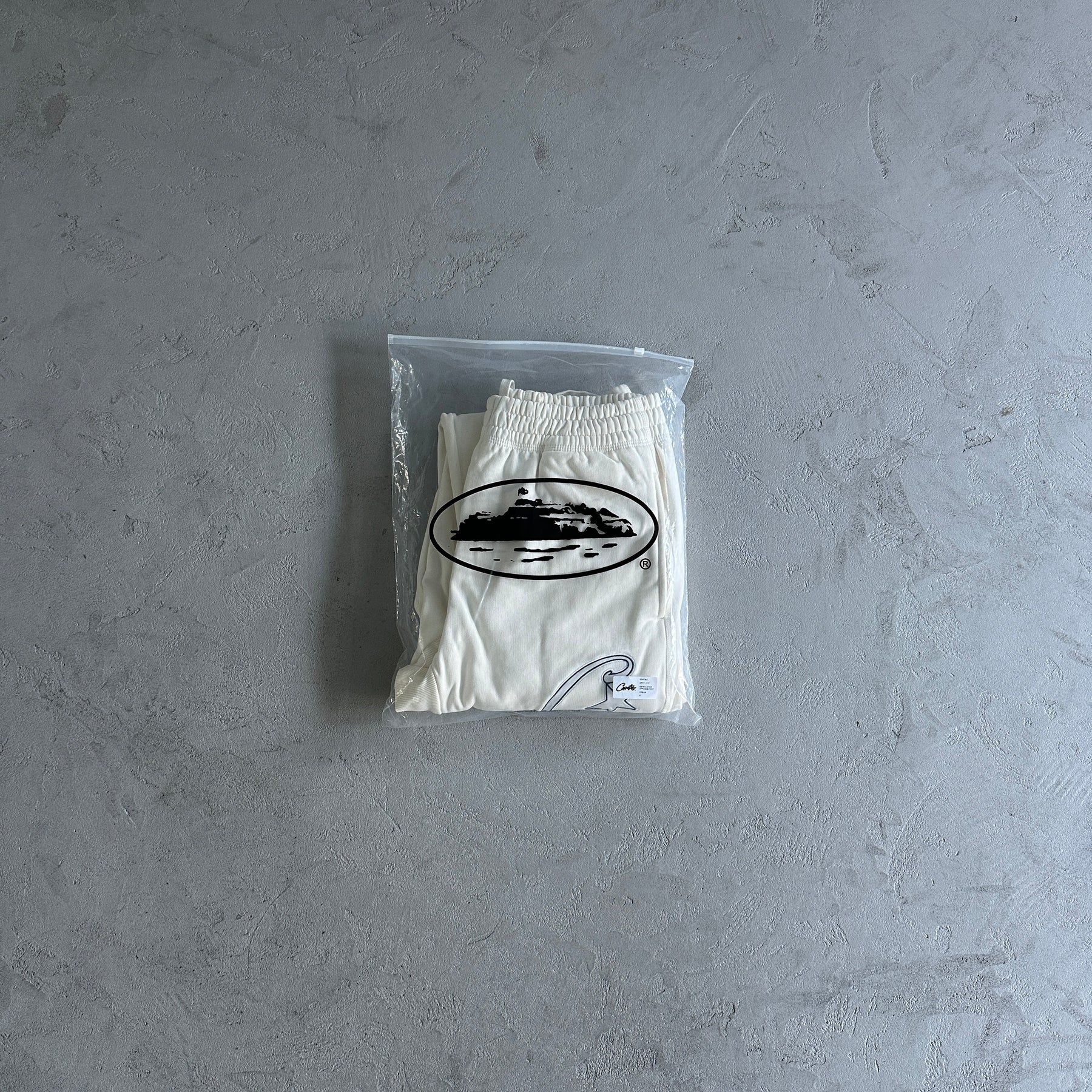 Conjunto Corteiz “Satin C-Star Applique” ( Branco )