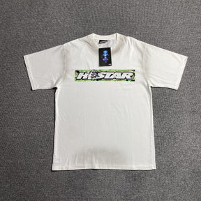 Camisa Hellstar “Box Logo Camo” ( Branca )