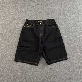 Shorts Corteiz “Dual Stripe” ( Preto )