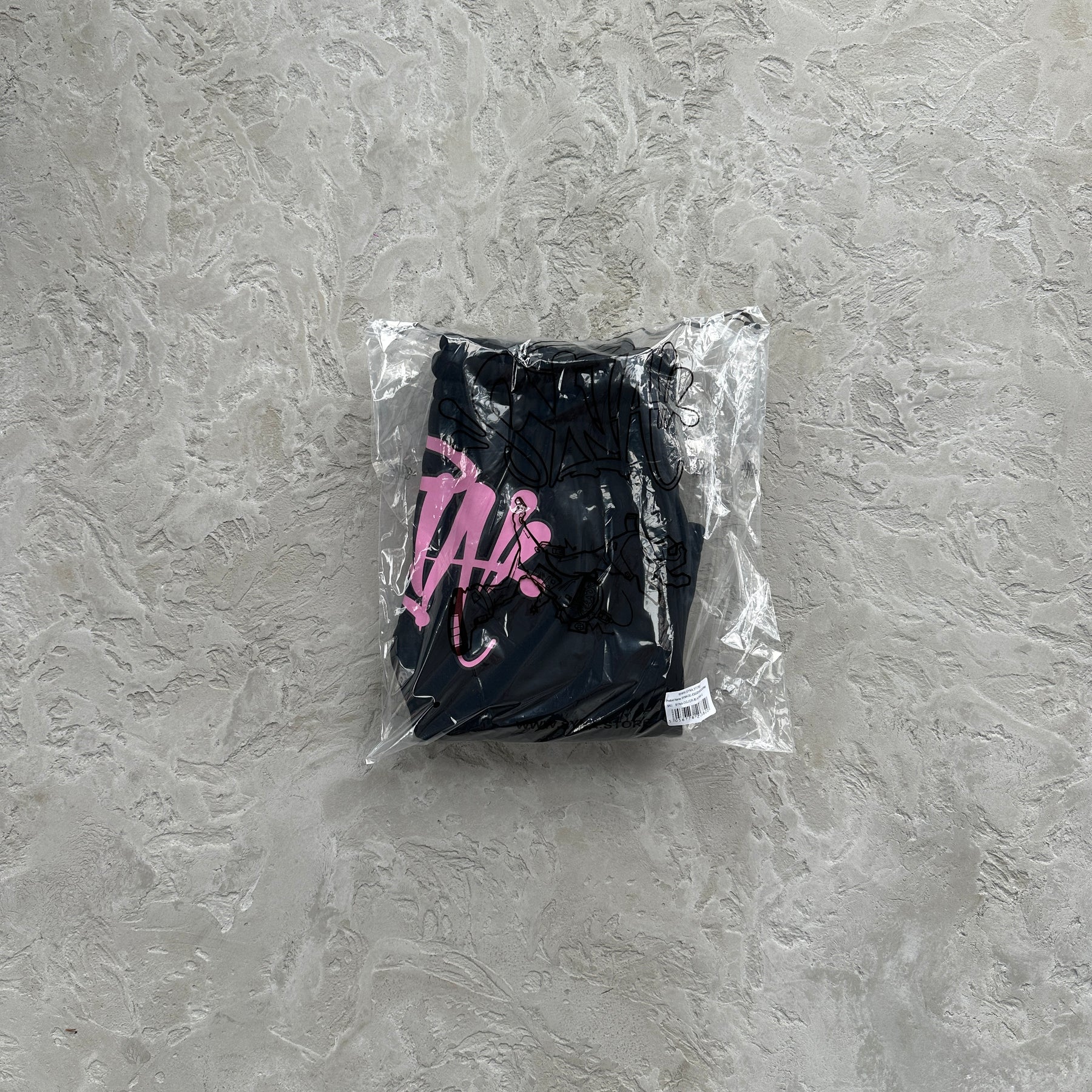 Conjunto Syna World Frio ( Preto e Rosa )