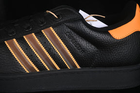 Adidas Campus “Superstar II Black Crew Neck Orange”