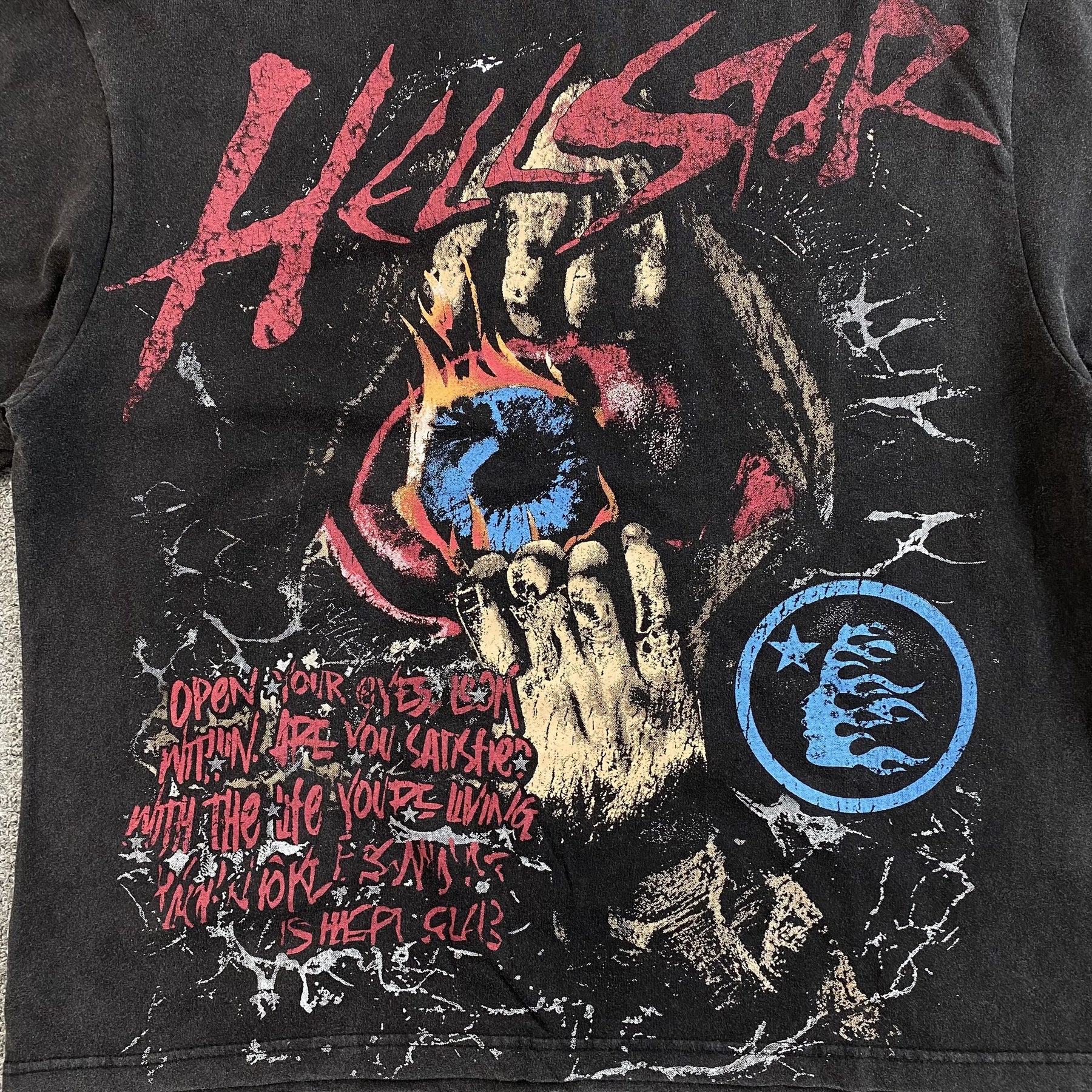 Camisa Hellstar  "Open Your Eyes”