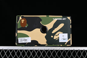 BAPE STA “White ABC Camo Green”