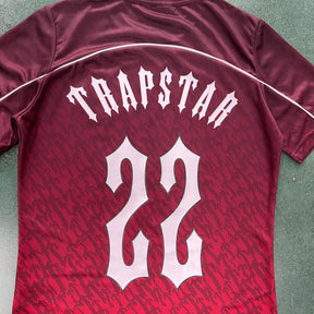 Camisa Trapstar “Football Jersey Burgundy” (Its a Secret)