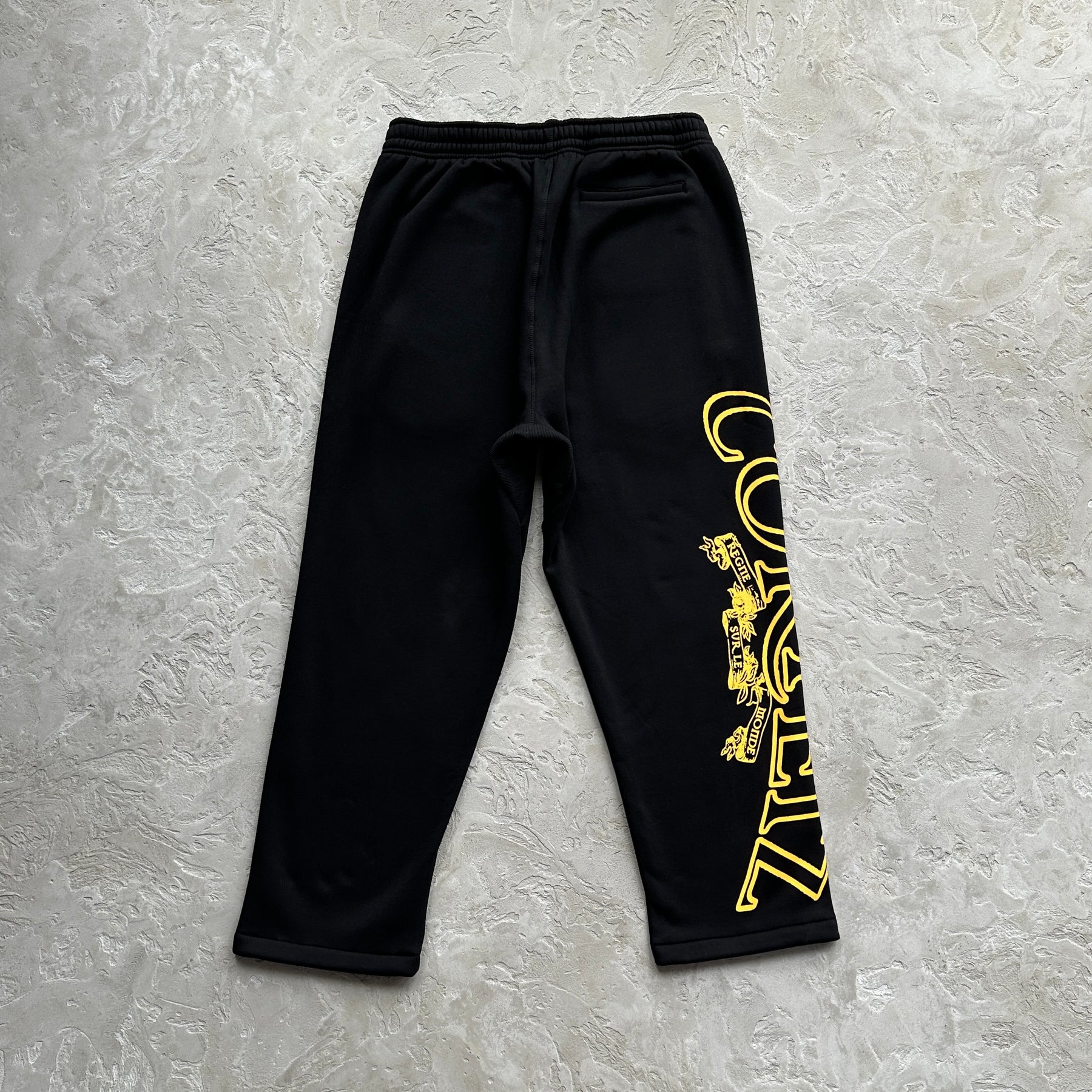 Conjunto Corteiz “Superior Royale” ( Preto e Amarelo )