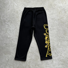 Conjunto Corteiz “Superior Royale” ( Preto e Amarelo )