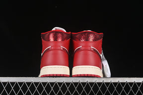 Air Jordan 1 High “Red Cracked Leather”