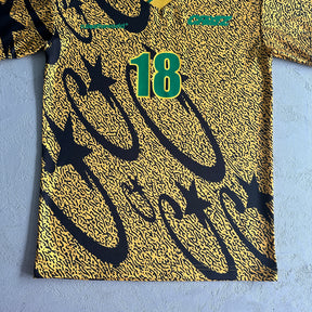 Camisa Corteiz “Printed” ( Preta e Amarela )