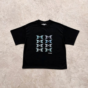 Camisa Mertra “Stacked Logo” ( Preto )