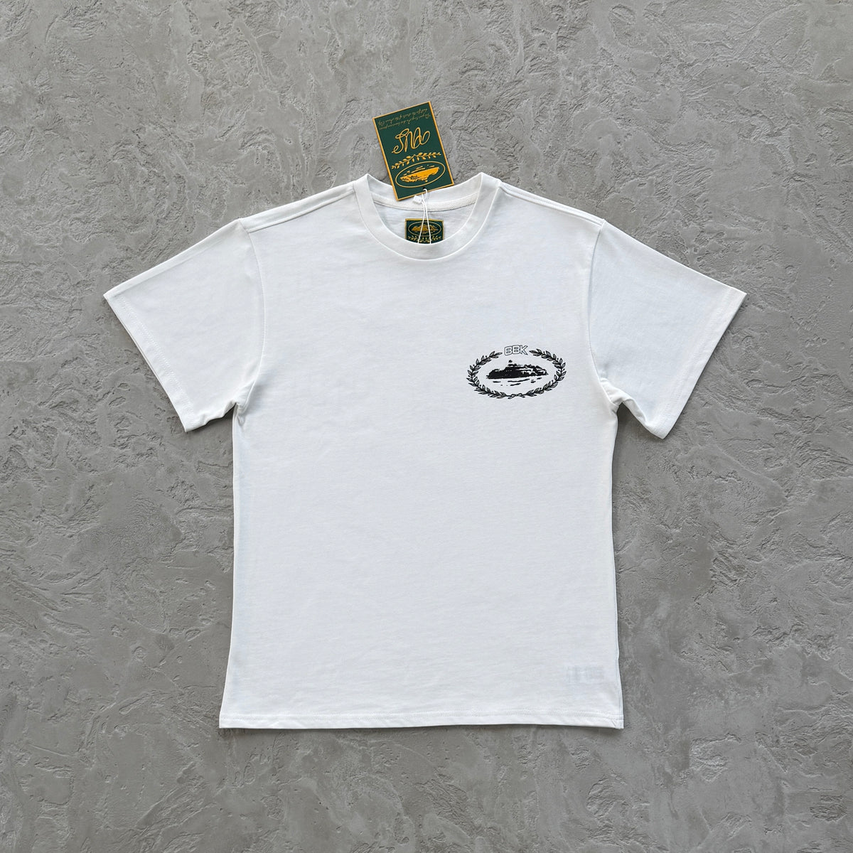 Camisa Corteiz x BBK ( Branca )