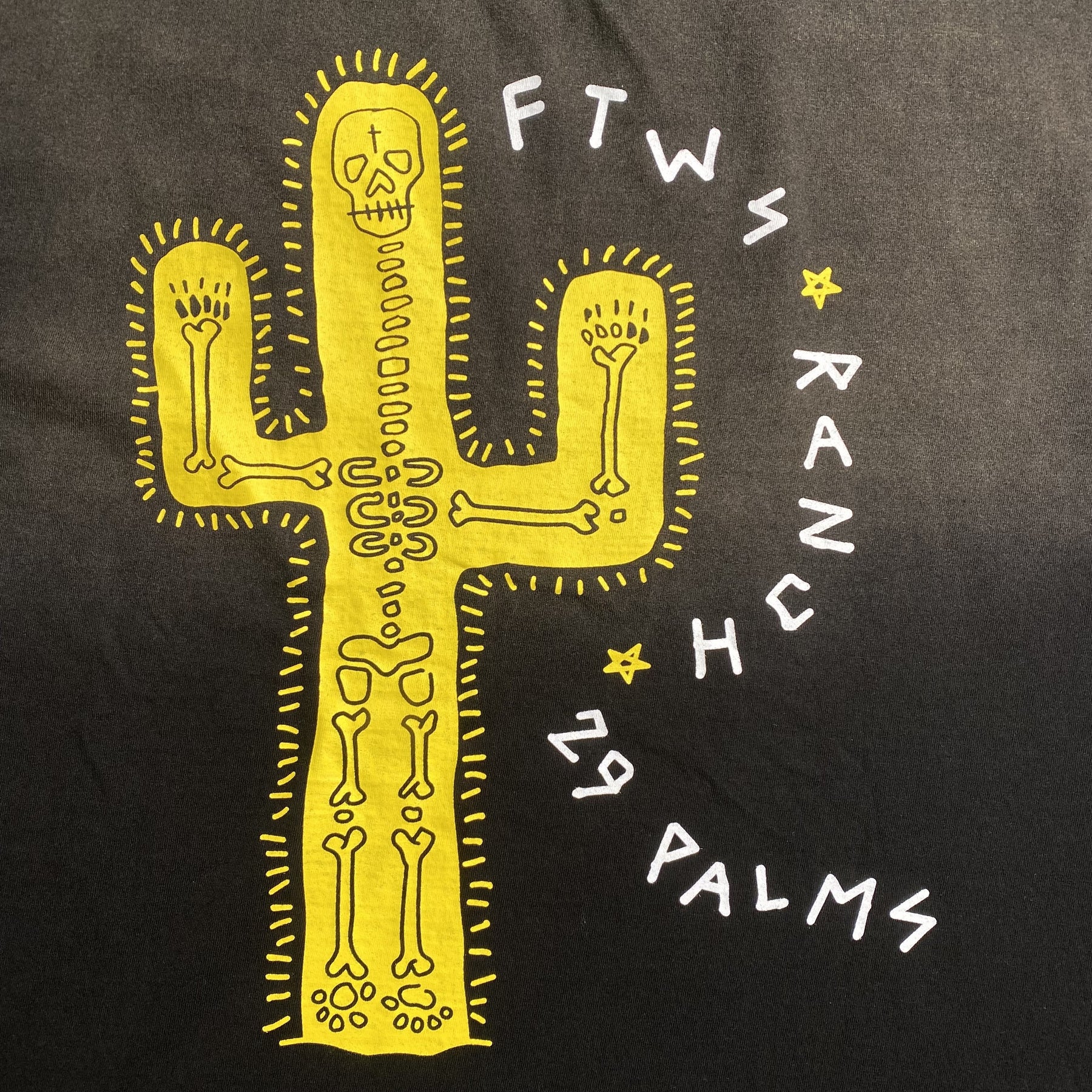 Camisa Cactus Jack ”29 Palms” ( Preta )