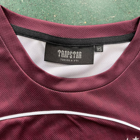 Camisa Trapstar “Football Jersey Burgundy” (Its a Secret)