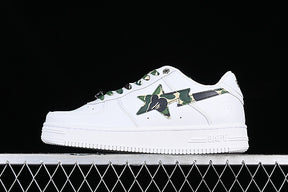 BAPE STA “White ABC Camo Green”