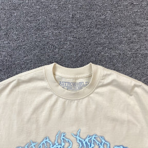 Camisa Cactus Jack ”Astro Worldwide” ( Bege )