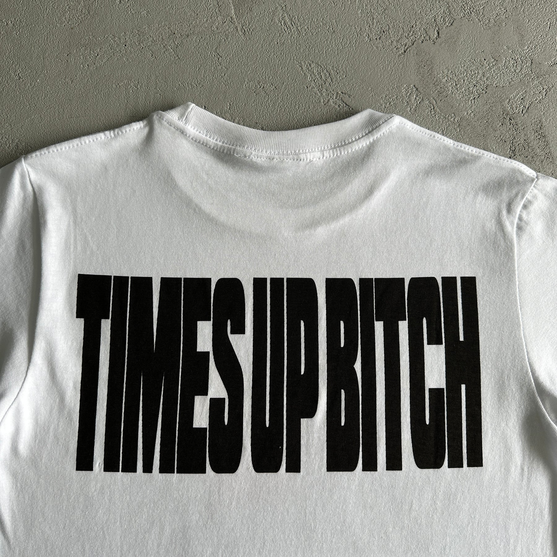 Camisa Corteiz “Times Up Bitch” ( Branca )