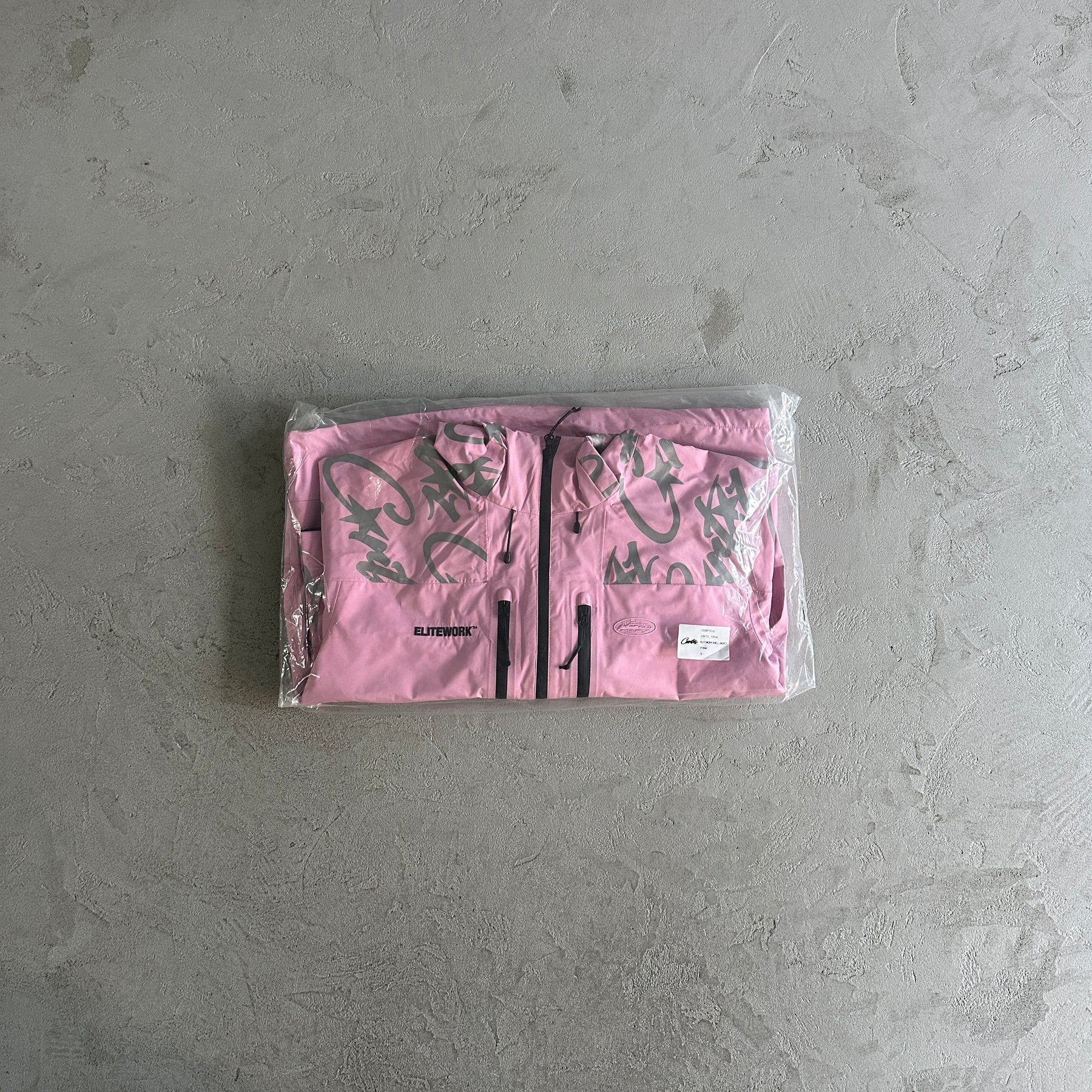 Jaqueta Corteiz “Elitework Shell” ( Rosa )