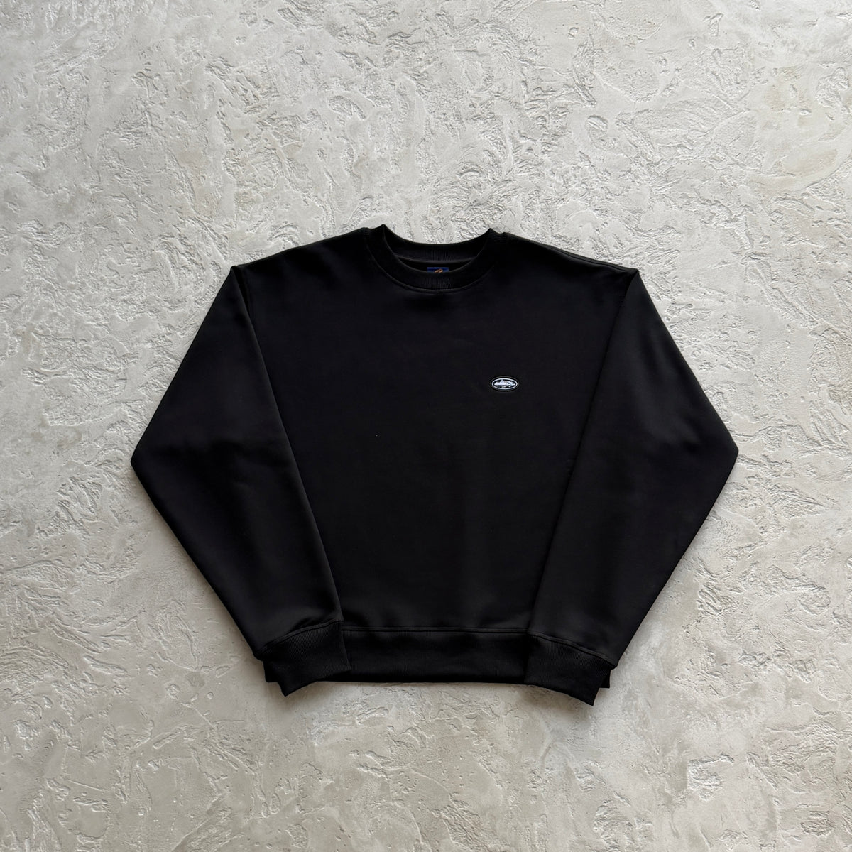 Sueter Corteiz “Mini Island Crewneck” ( Preto )