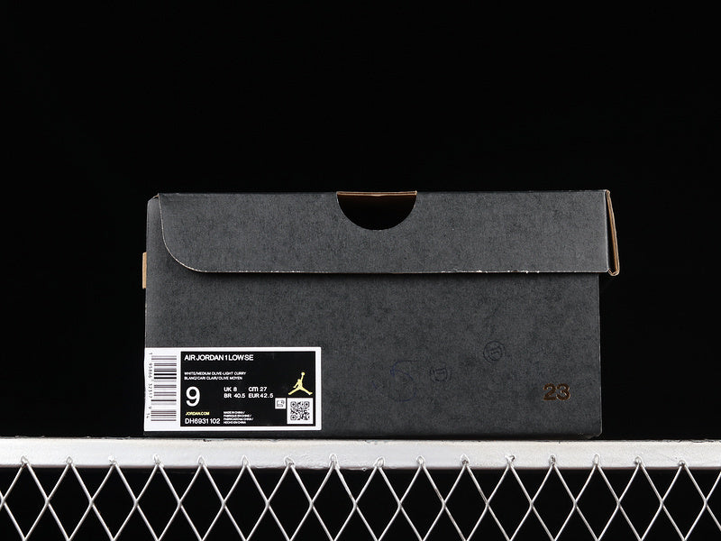 Air Jordan 1 Low "Light Curry”