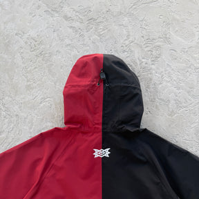 Corta Vento Mertra “Water Reactive ” ( Pova D'água ) ( Vermelho e Preto )