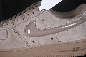 Air force 1 “Suede Glossy Mink Brown”