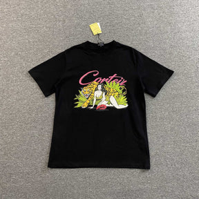 Camisa Corteiz “Tiger Woman” ( Preta )
