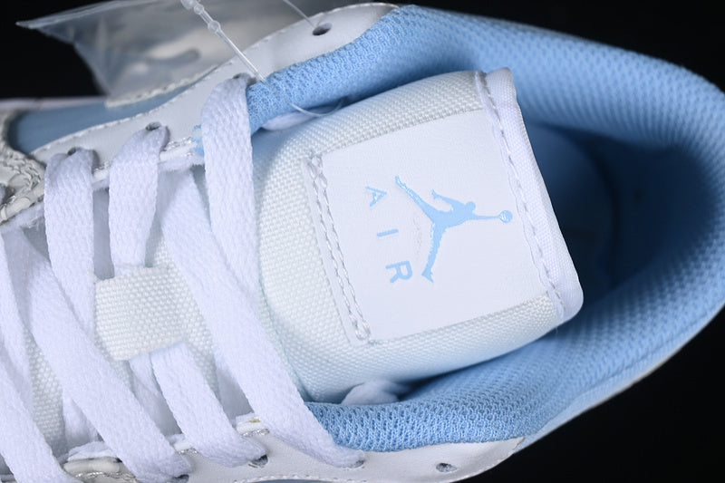 Air Jordan 1 Low “Blue Tint Elephant Print”