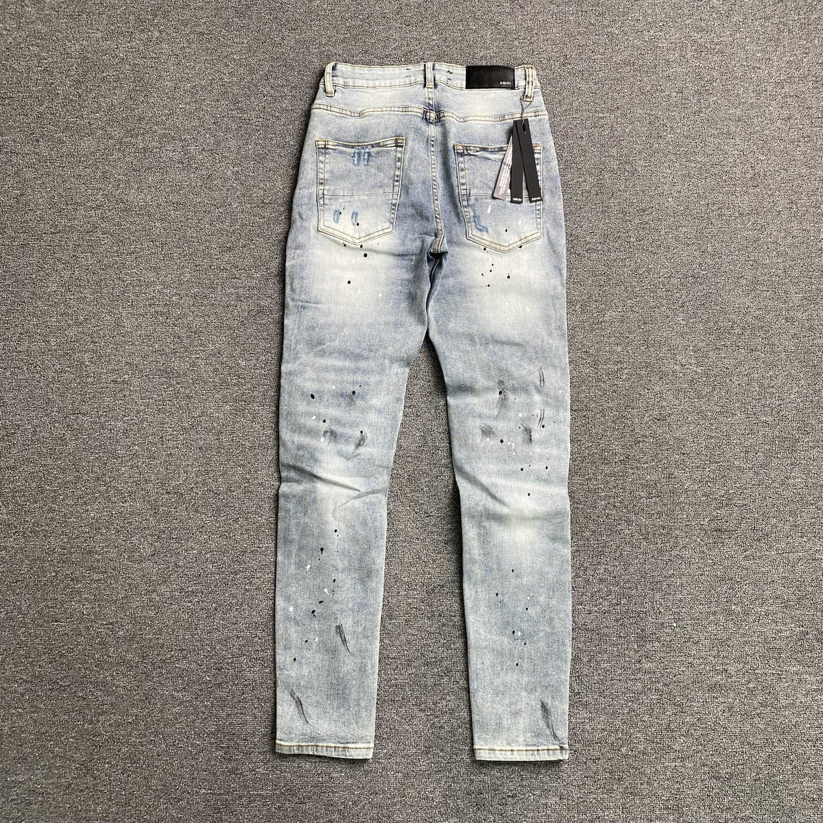 Calça Amiri “Destroyed” ( Azul )