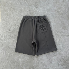 Shorts Mertra “Embroidered” ( Cinza Escuro )