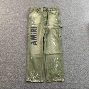 Calça Amiri “Army Stencil”
