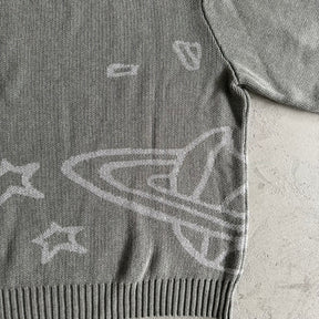 Sueter Broken Planet “Knit sweater forest” ( Cinza )