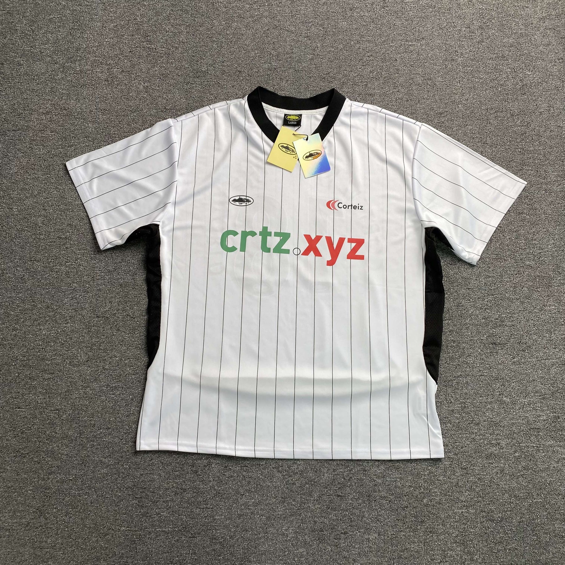 Camisa Corteiz “Website Football” ( Branca )